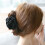 Women's Rose Hair Claw Clip Solid Color 1 Piece 8