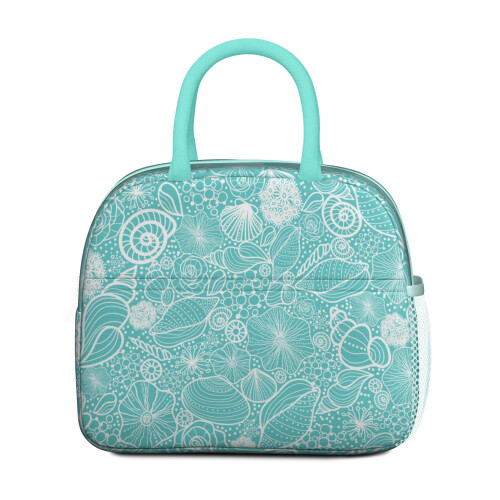 Tropical Seashell Lunch Tote Thermal Insulated 1 Pack 1