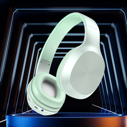 Wireless Bluetooth 5.0 Over-Ear Headphones IPX4 Waterproof 2