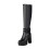 Women's Mid-Calf Boots Chunky Heel Equestrian Style 2