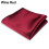 Pocket Square Men's Satin Solid Wine Red 1 pcs 8