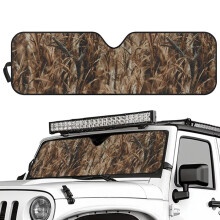 Foldable Windshield Sun Shade Duck Camo for Jeep Wrangler