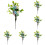 Artificial Easter Flowers with Eggs and Berries 6PCS 10 Inch 1