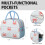 Lunch Tote Bag Leakproof Crab Design 1 Pack 6