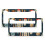 Cartoon Rocket License Plate Frame Set 2 pcs 1