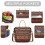 Bohemian Picnic Bag Vintage Thermal Lunch Box 2