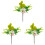 Artificial Easter Flowers with Eggs and Berries 3 pcs 10 1