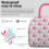 Watermelon Pattern Insulated Lunch Bag 1 Pack 3