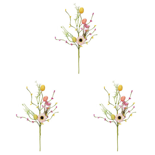 Easter Egg Twig Branches Artificial 3 pcs 16 inch