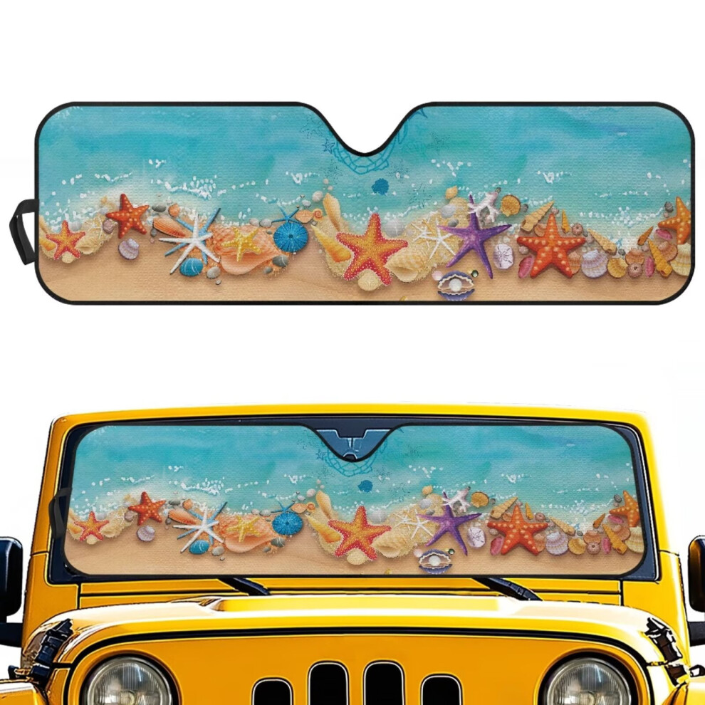Windshield Sun Shade For 2024 Jeep Wrangler Jl/Jlu/4Xe 9085618042797
