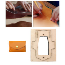 Leather Cutting Die for Wallet and Coin Purse Template