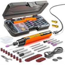 Mini Electric Rotary Tool Kit with LED Light and Digital