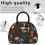 Lunch Tote Bag Leakproof Mushroom Design 1 Pack 4