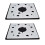 Replacement Pad Set for Dewalt Sander 10-Hole 105x115mm 1