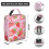 Insulated Lunch Bag with Handle Strawberry Design 3