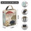 Insulated Mushroom Lunch Box Reusable Bento Container 1 Pack 3