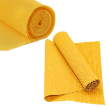 Crepe Paper Streamers Golden 2 Rolls 19 x 98 Inch
