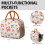 Crab Lunch Tote Bag Leakproof Zipper 1 Pack 6