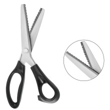 9 inch Pinking Shears Fabric Scissors Scallop Edge