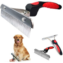 Dog Grooming Brush Long Hair Rake for Large Dogs