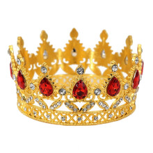 Alloy Crown Cake Topper with Rhinestones Type 3