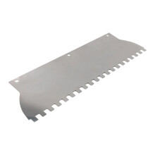 Tile Trowel Blade Square Notch 400x110x0.7 mm