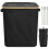 Foldable Kitchen Recycling Bin 140L with Lid and Removable 1