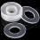 Clear Plastic Flat Washers Sealing Gaskets 100 pcs 1