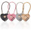 Heart Padlock Metal Mini Code Lock 4 Pcs Mix Color 1