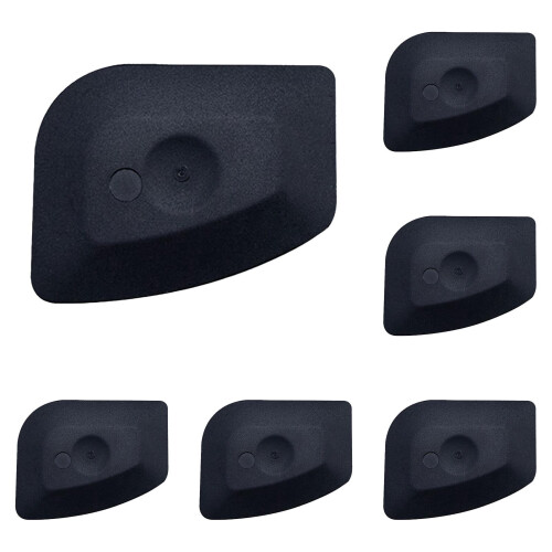 Plastic Pan Scraper Set Non-Scratch 6 PCS