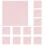Cotton Embroidery Fabric 30x30cm Solid Color with Grid 12 1