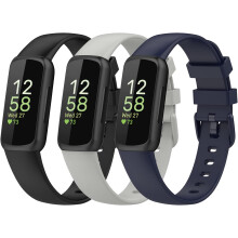 Fitbit Inspire 3 band silicone wristband strap S/L size