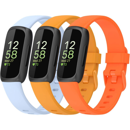 Fitbit Inspire 3 watch band silicone quick-release S/L