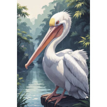 Heron Wooden Puzzle Anime Style 1000 Pieces