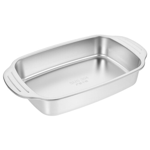 Metal Roasting Pan Small for Lobster Seafood Kitchen Use