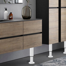 Metal Cabinet Support Feet Adjustable Height 2 pcs