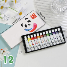 Portable Walnut Wood Watercolor Palette with Metal Clip