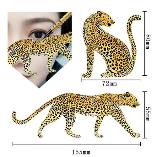 Eyeliner Stencils for Eye Makeup Shaping 12 pcs