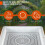 Reusable Concrete Stepping Stone Molds Square and Bit 4