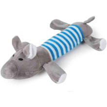 Pet Squeaky Toys Plush Dog Toy 3 Pack Pig Duck Elephant