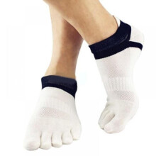 Toe Socks Cotton Ankle Low-Cut Five-Finger Socks 6 Pairs