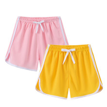 Girls' Athletic Shorts Quick-Dry Pull-On Drawstring 2 Pack