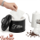 Black Basket Coffee Filter Holder with Lid Round 1-Pack 1