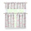Pink Bow Kitchen Curtain Valance Set 36 inch 1