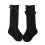 Baby Socks Soft Cotton Lace Bow Black One Size 1