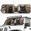 Foldable Black Cat Windshield Sun Shade for Jeep Wrangler 2