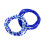 Waist Bead Chain Bohemian Navy Blue 2 pcs 2