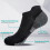 Athletic Running Ankle Socks Low Cut Cushioned 6 Pairs 3
