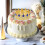 Alloy Crown Cake Topper with Rhinestones Type 8 2