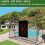 Hitting Net  Target Cloth Exercise 143x100 cm  Hitting Cage Training Aid Portable for Yard Hitting Practice 5